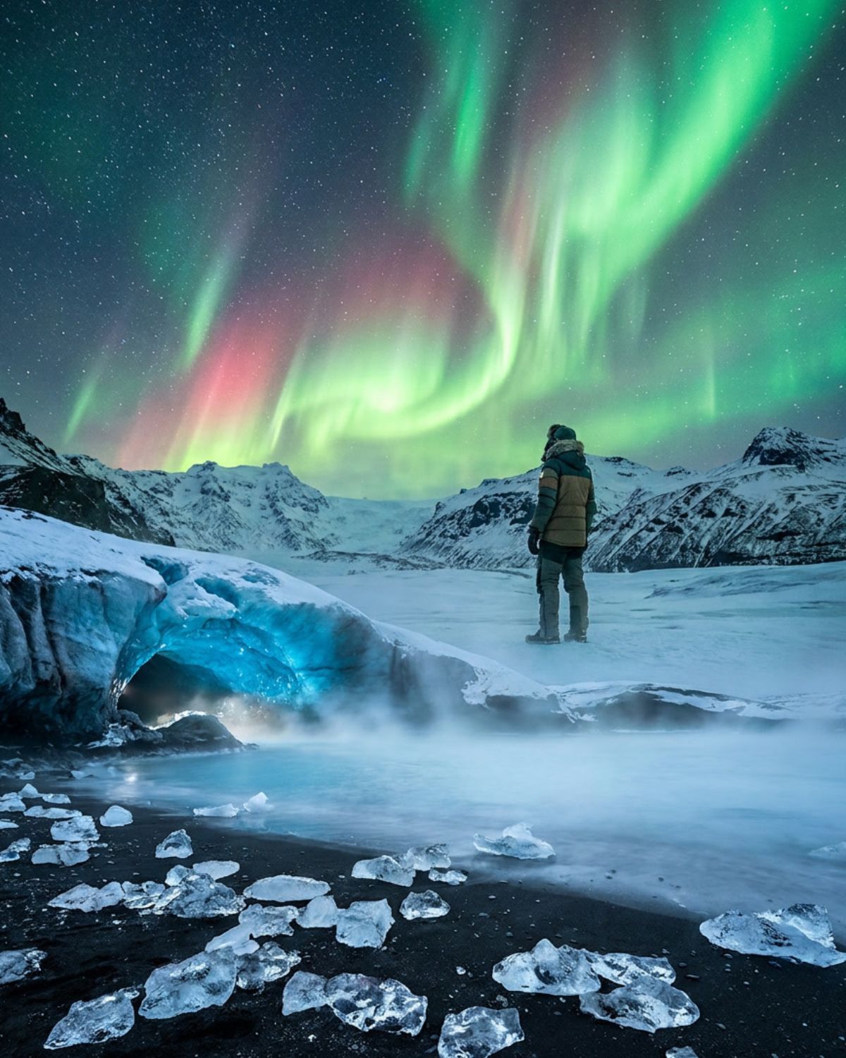 Iceland's Winter Night